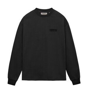 FOG ESSENTIALS Double row small flocked long sleeve T-shirt
